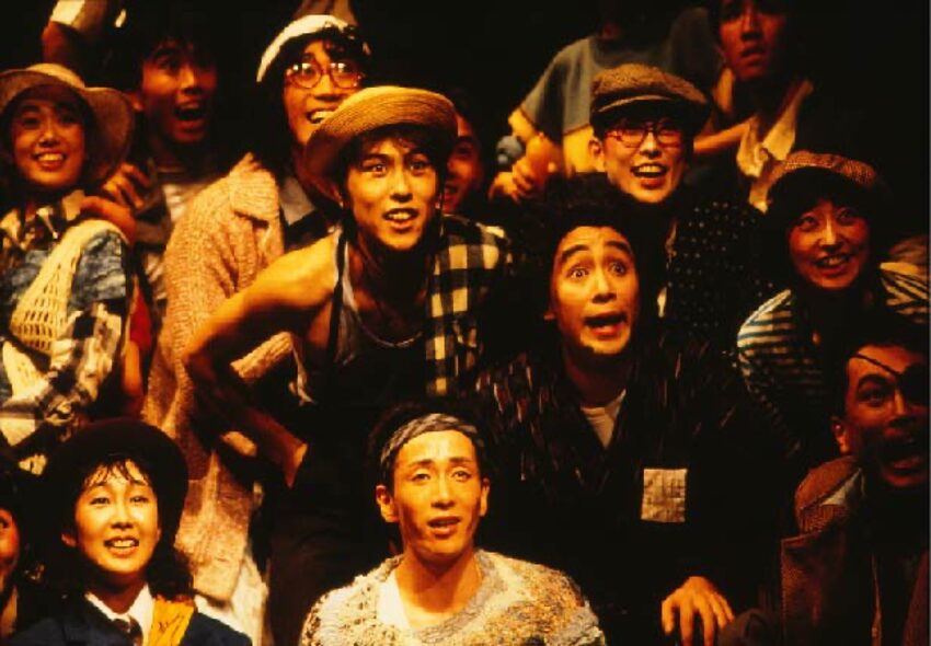 劇団夢の游眠社エディンバラ国際芸術祭参加 野獣降臨 出演野田秀樹氏ほか